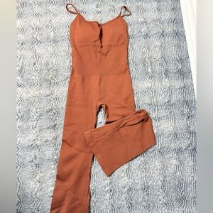 Elegant Tan Jumpsuit for Women